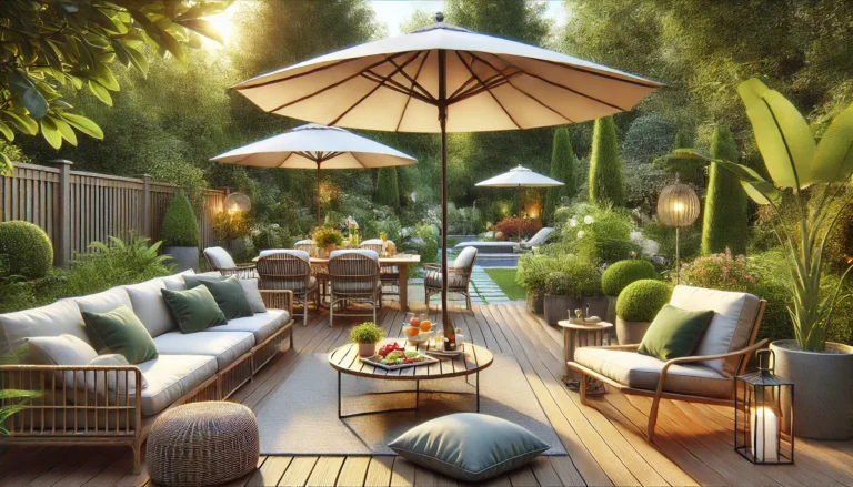 Funkcjonalne parasole ogrodowe z boczną nogą – idealne rozwiązanie na słoneczne dni