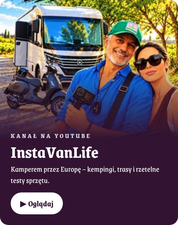InstaVanLife – kanał o podróżach kamperem na YouTube